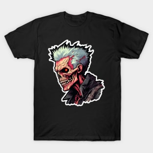 Cyberpunk Ghoul Zombie Cyborg T-Shirt